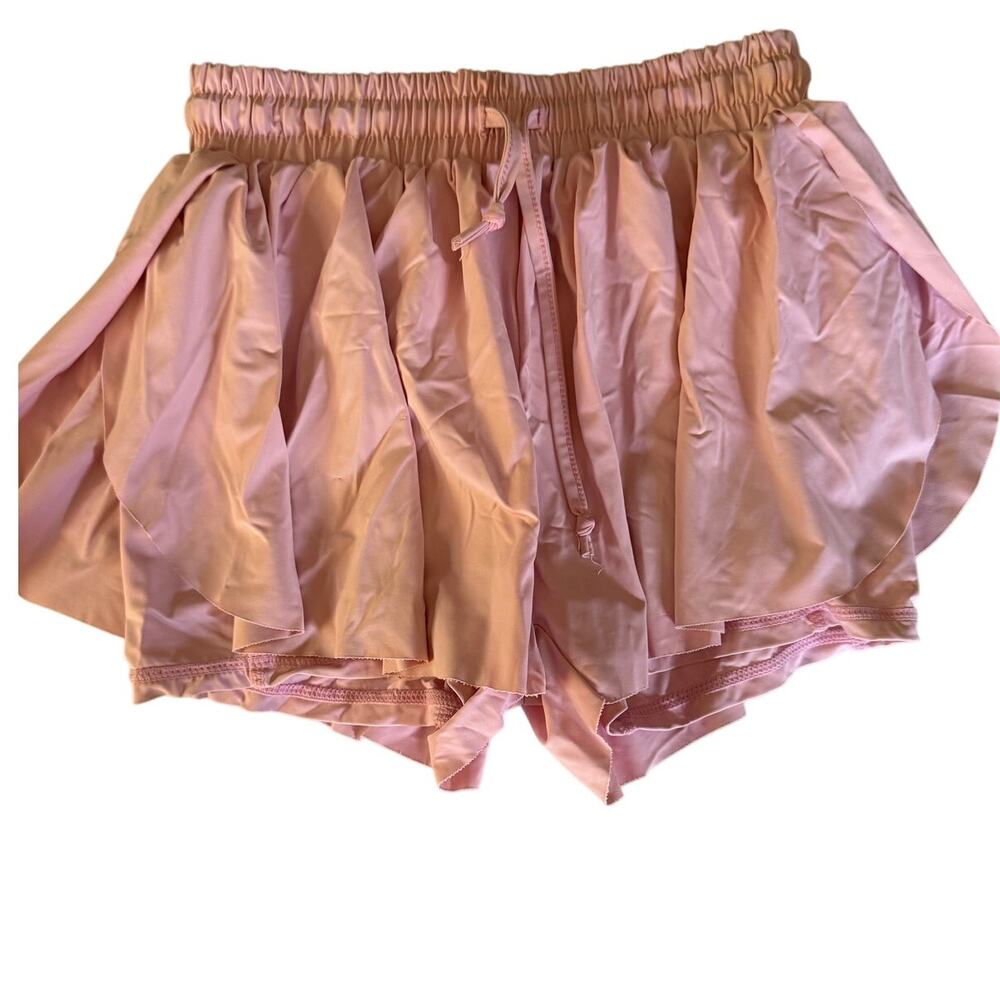Letaotao Pink butterfly shorts shorts size 8